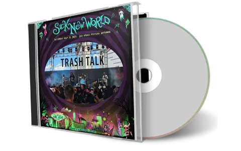 Front cover artwork of Trash Talk 2024-04-27 CD Las Vegas Audience