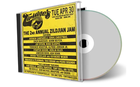 Front cover artwork of Zildjian Jam 2024-04-30 CD New Orleans Audience