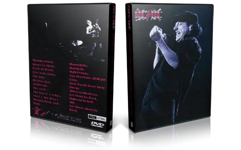 Artwork Cover of ACDC 1991-04-15 DVD London Audience