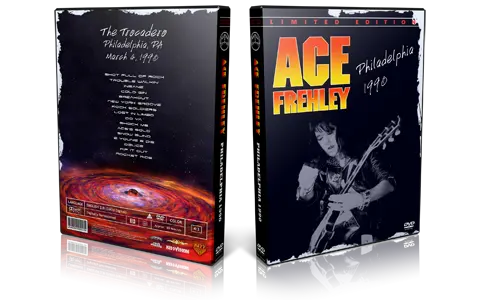 Artwork Cover of Ace Frehley 1990-03-04 DVD Philadelphia Audience