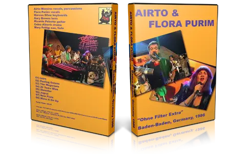Artwork Cover of Airto and Flora Purim Compilation DVD Baden 1986 Proshot