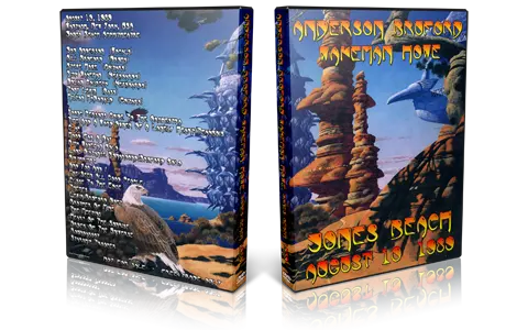 Artwork Cover of Anderson Bruford Wakeman Howe 1989-08-10 DVD Wantagh Proshot