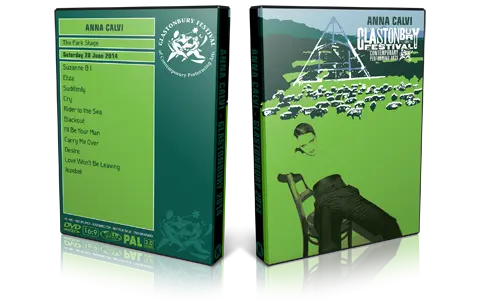Artwork Cover of Anna Calvi 2014-06-27 DVD Glastonbury Festival Proshot