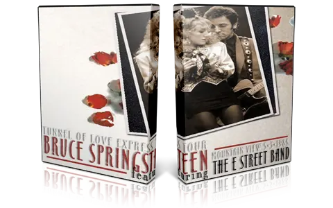 Artwork Cover of Bruce Springsteen 1988-05-03 DVD Mountain View Audience