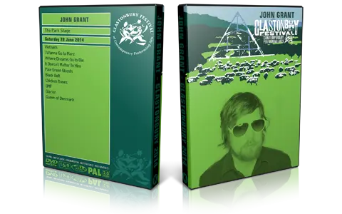 Artwork Cover of John Grant 2014-06-28 DVD Glastonbury Festival Proshot