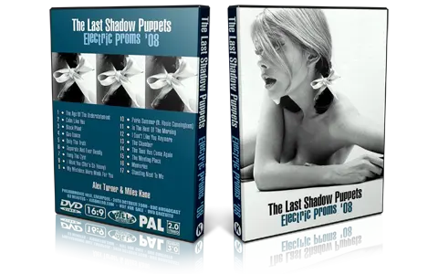 Artwork Cover of Last Shadow Puppets 2008-10-24 DVD Liverpool Proshot