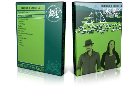 Artwork Cover of Rodrigo y Gabriela 2014-06-27 DVD Glastonbury Festival Proshot