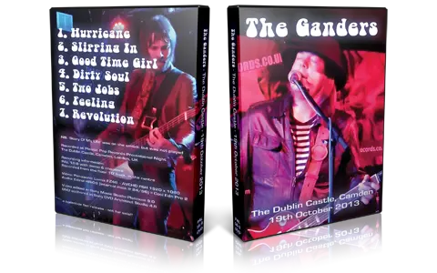 Artwork Cover of The Ganders 2013-10-19 DVD London Audience