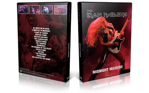 Artwork Cover of The Iron Maidens 2013-08-23 DVD Tarzana Audience
