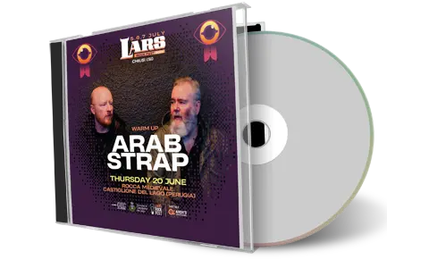 Front cover artwork of Arab Strap 2024-06-20 CD Castiglione Del Lago Audience