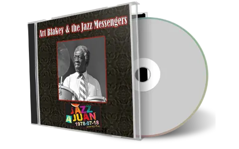 Front cover artwork of Art Blakey 1978-07-18 CD Juan-Les-Pins Audience
