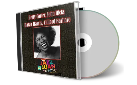 Front cover artwork of Betty Carter 1978-07-17 CD Juan-Les-Pins Soundboard