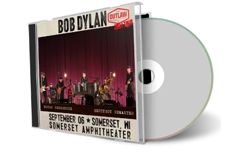 Front cover artwork of Bob Dylan 2024-09-06 CD Somerset Audience