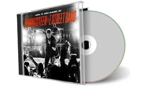 Front cover artwork of Bruce Springsteen 2024-04-15 CD Albany Audience