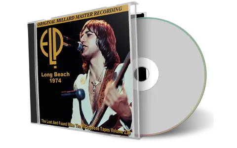 Front cover artwork of Emerson Lake And Palmer 1974-02-03 CD Long Beach Audience