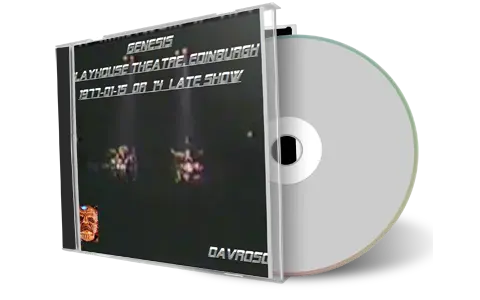 Front cover artwork of Genesis 1977-01-15 CD Edinburgh Audience