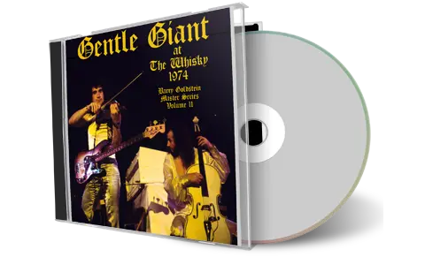 Front cover artwork of Gentle Giant 1974-10-12 CD West Hollywood Audience