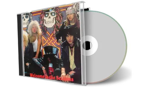Front cover artwork of Guns N Roses Compilation CD Welcome To The Sessions Soundboard