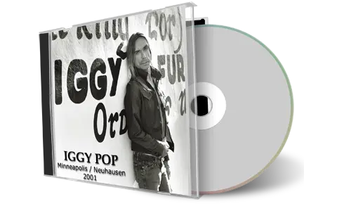Front cover artwork of Iggy Pop 2001-05-16 CD Minneapolis Audience