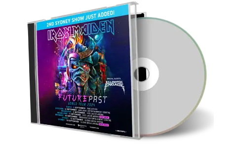 Front cover artwork of Iron Maiden 2024-09-04 CD Adelaide Audience