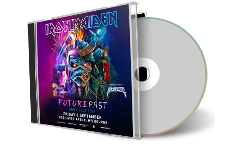 Front cover artwork of Iron Maiden 2024-09-06 CD Melbourne Audience