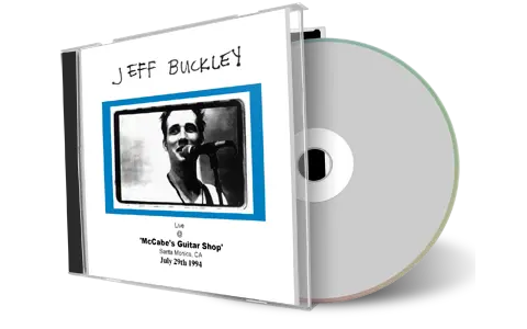 Front cover artwork of Jeff Buckley 1994-07-29 CD Santa Monica Audience