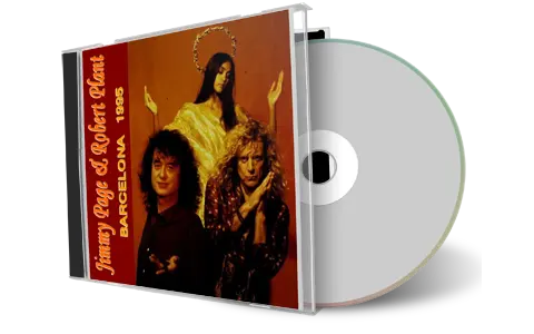 Front cover artwork of Jimmy Page And Robert Plant 1995-07-06 CD Barcelona Audience