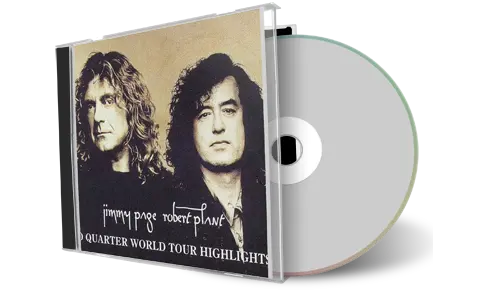 Front cover artwork of Jimmy Page And Robert Plant Compilation CD No Quarter Tour Highlights 1995-1996 Soundboard