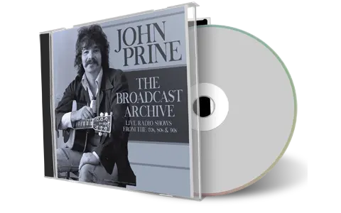 Front cover artwork of John Prine Compilation CD The Broadcast Archive Soundboard