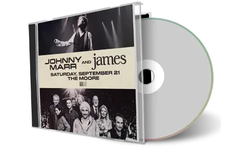 Front cover artwork of Johnny Marr 2024-09-21 CD Seattle Audience
