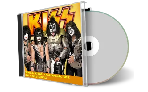 Front cover artwork of Kiss 2011-07-16 CD Oshkosh Audience