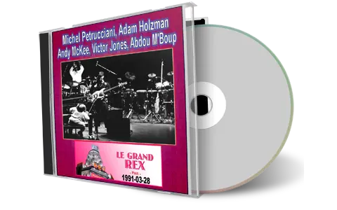 Front cover artwork of Michel Petrucciani 1991-03-28 CD Paris Soundboard