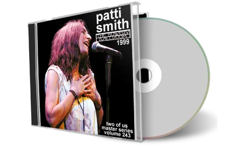 Front cover artwork of Patti Smith 1999-12-30 CD New York City Audience