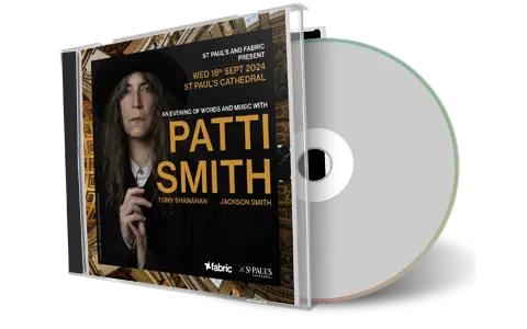 Front cover artwork of Patti Smith 2024-09-18 CD London Audience