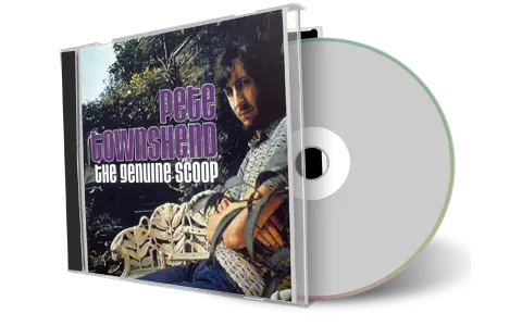Front cover artwork of Pete Townshend Compilation CD The Genuine Scoop Soundboard