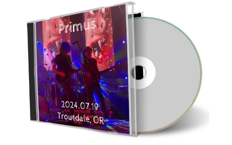 Front cover artwork of Primus 2024-07-19 CD Troutdale Audience