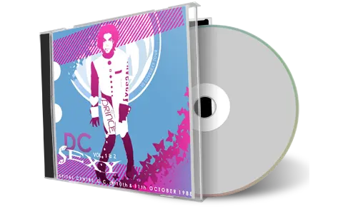 Front cover artwork of Prince Compilation CD Dc Sexy Audience