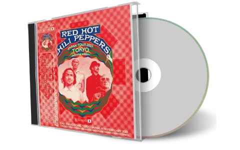 Front cover artwork of Red Hot Chili Peppers 2023-02-19 CD Tokyo Soundboard
