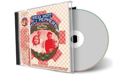 Front cover artwork of Red Hot Chili Peppers 2023-02-21 CD Osaka Soundboard