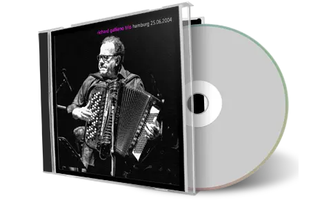 Front cover artwork of Richard Galliano Trio 2004-06-25 CD Hamburg Soundboard
