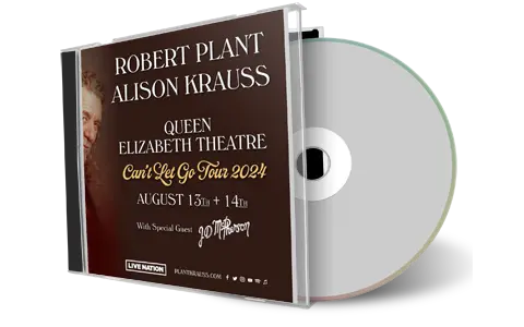 Front cover artwork of Robert Plant And Alison Krauss 2024-08-14 CD Vancouver Soundboard