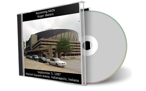 Front cover artwork of Roger Waters 1987-09-05 CD Indianapolis Soundboard