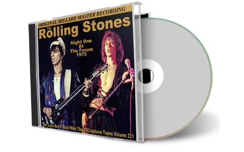 Front cover artwork of Rolling Stones 1975-07-09 CD Inglewood Audience