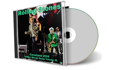 Front cover artwork of Rolling Stones 2024-06-15 CD Cleveland Audience