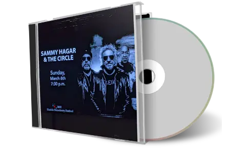 Front cover artwork of Sammy Hagar 2022-03-06 CD Plant City Audience