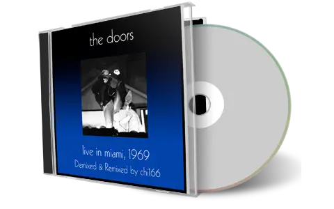 Front cover artwork of The Doors Compilation CD Miami 1969 Audience