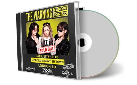Front cover artwork of The Warning 2024-04-27 CD London Audience