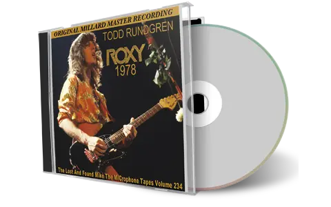 Front cover artwork of Todd Rundgren 1978-05-20 CD West Hollywood Audience
