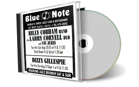 Front cover artwork of Billy Cobham 1991-08-24 CD New York Audience