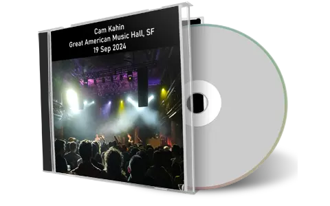 Front cover artwork of Cam Kahin 2024-09-19 CD San Francisco Audience